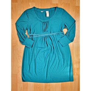 Tomorrow's Mother tie waist maternity dress